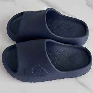 Quiksilver Kids Dark Blue Slide Sandals